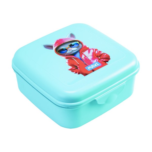 Ланч бокс пласт. "Maxi" 850мл м'ятний №MX98141(15)