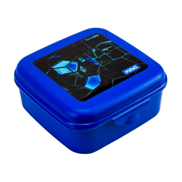 Ланч бокс пласт. "Maxi" 850мл синій №MX98142(15)