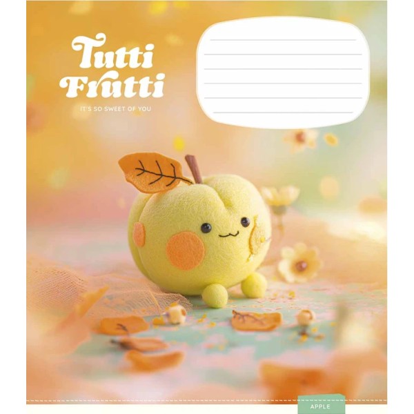 Зошит 12арк. кос.лін. Школярик "Tutti Frutti" ВД-лак №012-3447C(30)(300)