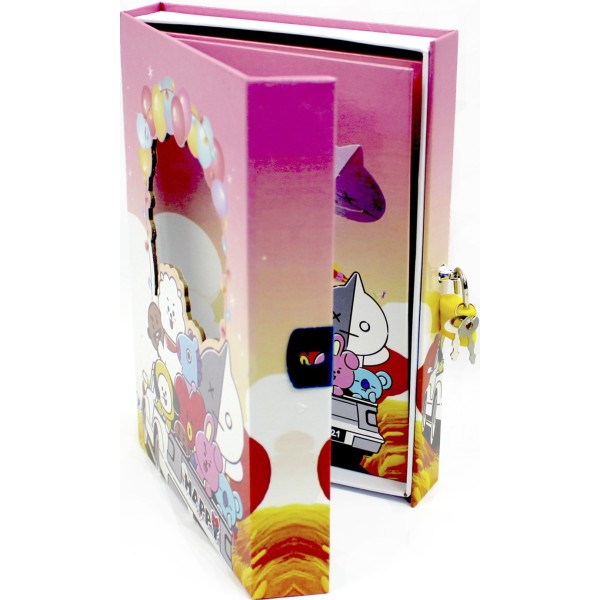 Блокнот на замку В6 64арк. "Happy" в кор-ці №YH32K-B0413(60)(120)