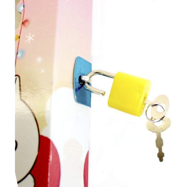 Блокнот на замку В6 64арк. "Happy" в кор-ці №YH32K-B0413(60)(120)