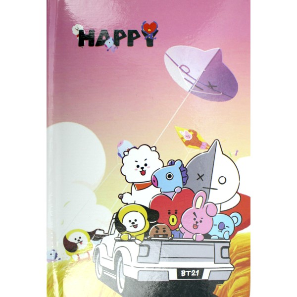 Блокнот на замку В6 64арк. "Happy" в кор-ці №YH32K-B0413(60)(120)