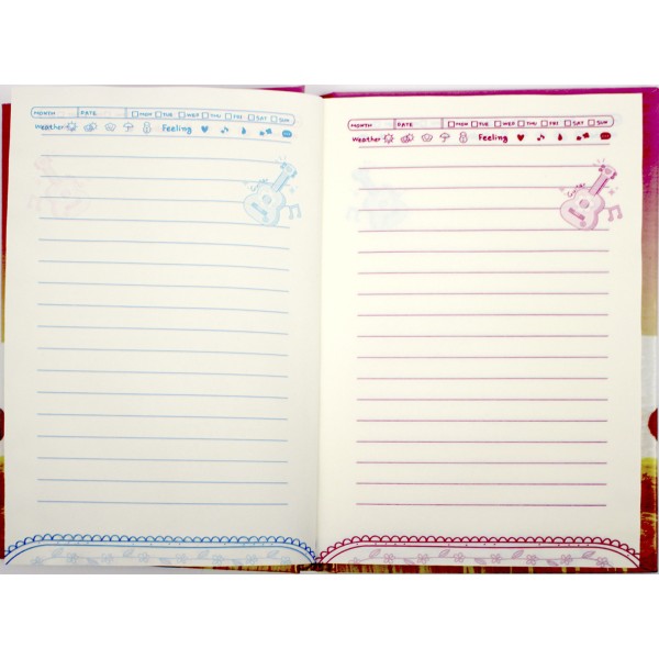 Блокнот на замку В6 64арк. "Happy" в кор-ці №YH32K-B0413(60)(120)