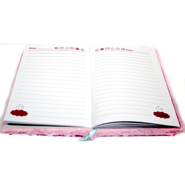 Блокнот А5 64арк. лін. "Єдиноріг" пухнастий №21903-2(24)