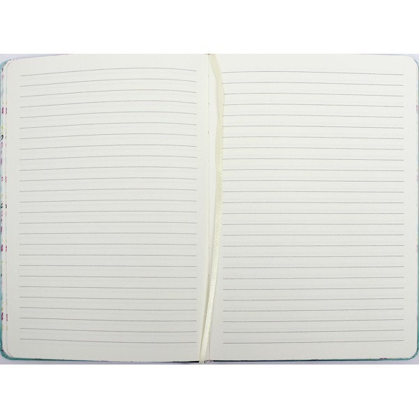 Блокнот А5 80арк. лін. "Happy girl" об'ємний,на гумці №JZ85010(16)