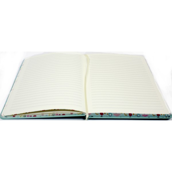 Блокнот А5 80арк. лін. "Happy girl" об'ємний,на гумці №JZ85010(16)