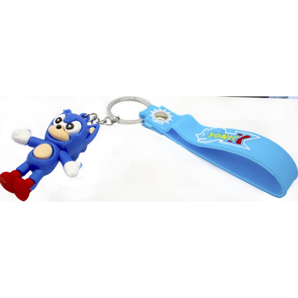 Брелок "Герої гри Соннік" зі стрічкою гумовий №BT-3214(12)