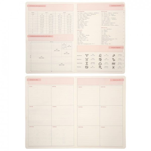 Щоден. А5 "Leo Planner" недат. 160арк. Botanic м'яка обкл. №252691