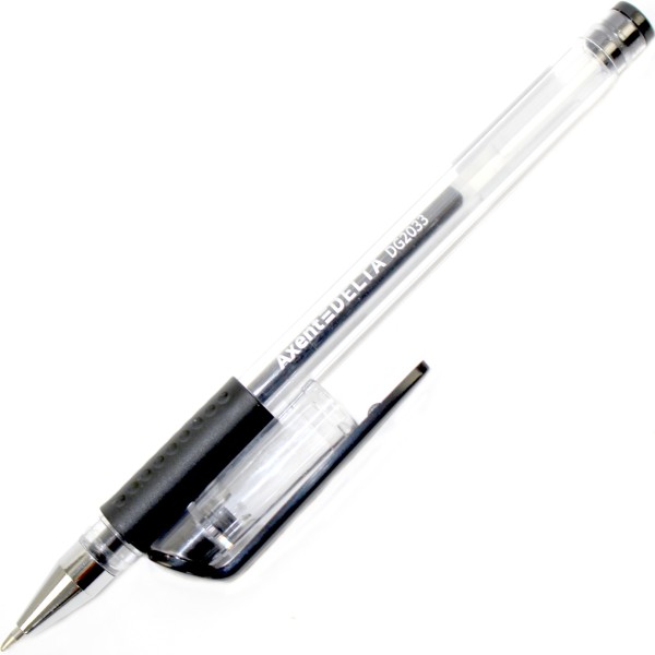 Ручка гел. "Axent" №DG2033-01 чорна(12)(144)