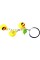 Брелок пластиковий Три смайлика (12) 3087/0870