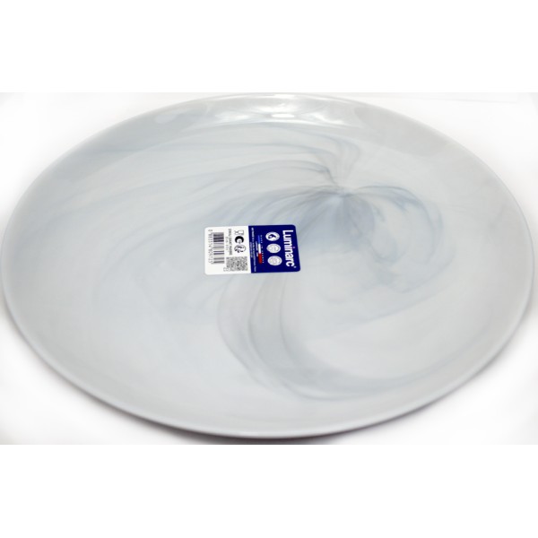  Тарілка обідня керамічна Luminarc Diwali. Marbre Granit 25 см (6) (24) №P9908/9725