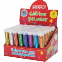 Блестки Metallic 4,5г, 8 цветов ассорти (48) MX61601-01