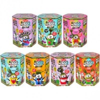 Набор креативного творчества Grass Head Monsters (на украинском)/DankoToys/(8) GMH-01-01 U,02 U-03 U…