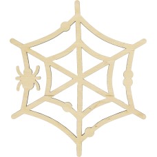 Павутина з павучком 30 см фанера