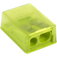 Точилка двойная с мини-контейнером Kum Box 2-in-1K2Pop/3033521 пластиковая