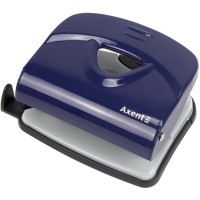 Дырокол Axent Exakt-2 30 листов металлический синий (6) 3930-02