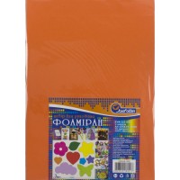 Фоамиран А4 J.Otten темно-оранжевый толщина 2 мм EVA клейкий (10) 20KA4-008
