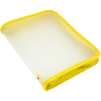 Папка на блискавці пластикова Economix B5 жовта (20) E31645-05