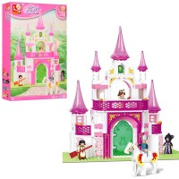Конструктор "Sluban" Замок для принцеси,271дет.,в кор-ці,28,5х42,5х6,5см №М38-B0153(16)