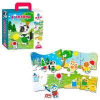 Пазлы с липучками 4 сезона VT2907-04