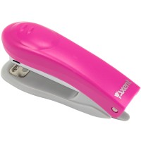 Степлер 10 Axent Welle-2 12 аркушів пластиковий рожевий (12) 4813-10