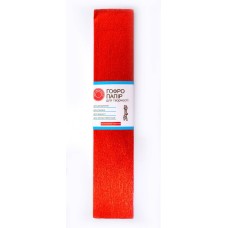 Папір гофра металік 2мх50 см 20% 1 Вересня червоний (10) 703004