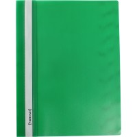 Папка-швидкозш. "Economix Light" №E38503-04 А4 з прозор.верхом,без перфор.,апельс.,зелена(10)(300)