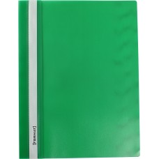 Папка-швидкозш. "Economix Light" №E38503-04 А4 з прозор.верхом,без перфор.,апельс.,зелена(10)(300)