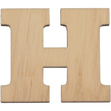 Заготовка фанера літера українська Н 3 см (5)