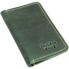 Партмоне Small шкіра зелене Breidon