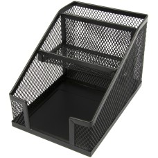 Підставка-органайзер Axent 10х14,3х10см металева чорна 2118-01