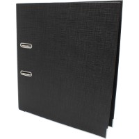 Папка-реєстратор А4 Axent 7,5 см Prestige+ двостороння PP чорна зібрана (1) (20) 1722-01С-А