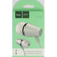 Навушники вакуумні HOCO M34 white мікрофон  