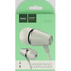 Навушники вакуумні HOCO M34 white мікрофон  