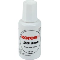 Корректор с кисточкойKores 25 секунд 20мл (10) (520) К66817