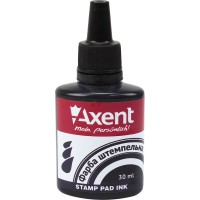 Штемпельна фарба Axent 30мл чорна 7301-01-A
