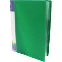 Папка з 20-ма файлами А4 Economix зелена (24) E30602-04 