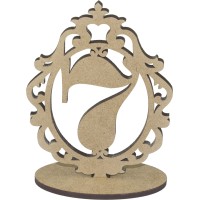 Заготовка з МДФ 5 мм номерки на стіл 7 15х11см