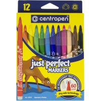 Фломастери Centropen Perfect 2510/12 12 кольорів (10) (170) 