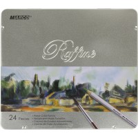 Олівці кольорові Marco 24 кольори металева коробка 7120-24TN