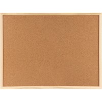 Дошка Axent пробкова, дерев'яна рамка, 90 х120 см 9603