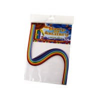 Бумага для квиллинга 5 Рюкзачок 5х420мм 7 цветов 98 полосок (20) УП-45