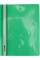 Папка-швидкозшивач Economix А4 без перфорації глянцева прозорий верх зелена (10) (300) E31511-04