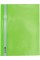 Папка-швидкозшивач Economix А4 без перфорації глянцева прозорий верх салатова (10) E31511-13