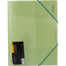 Папка на резинці Scholz А4 PP прозора (1) (20) 10507