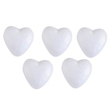 Заготовка пінопласт Серце 70мм 740614