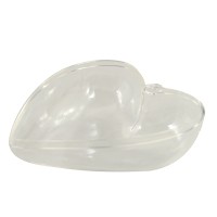 Заготовка пластикова Серце 8см (5) 740886 