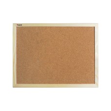 Дошка коркова Axent 45х60см дерев'яна рамка 9601