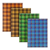 Блокнот на пружині А4 тверда обкладинка 48 аркушів клітинка (4) (40) №D8013-01 Delta by Axent