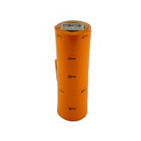 Цінник клейкий в рулоні M 6м Ціна 29х36мм помаранчевий (5) (440)